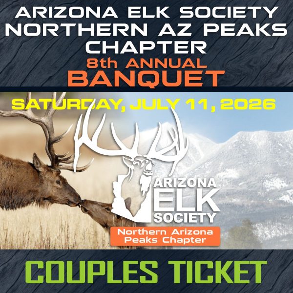 2026 AES Northern Arizona Peaks Chapter Banquet Couples Ticket