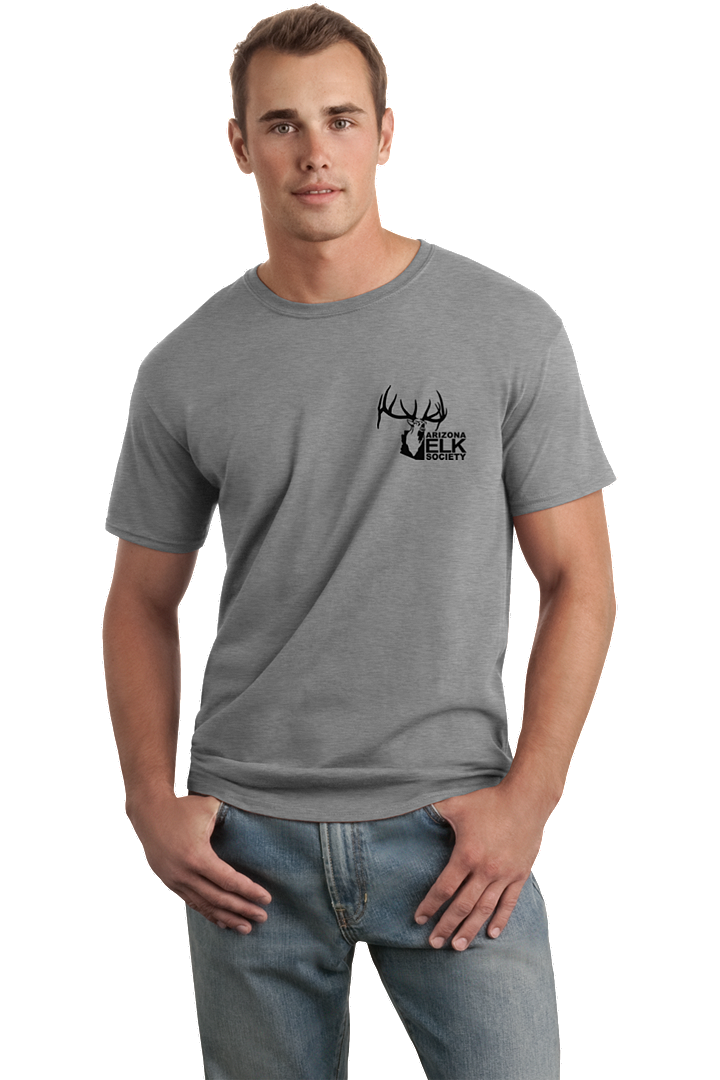 AES Flag Sport Gray T-Shirt | AES General Store