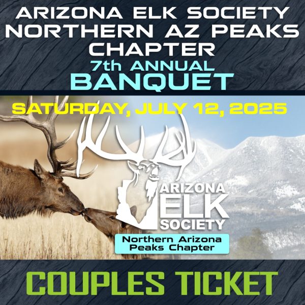 2025 AES Northern Arizona Peaks Chapter Banquet Couples Ticket