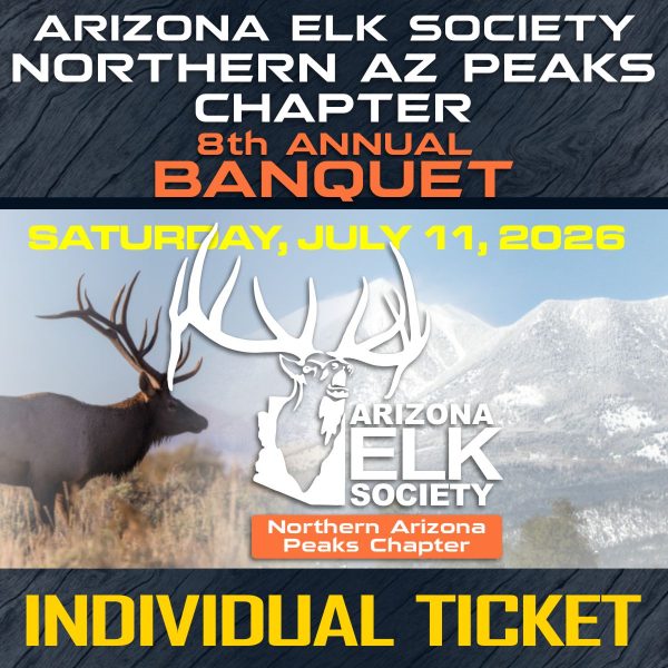 2026 AES Northern Arizona Peaks Chapter Banquet Individual Ticket