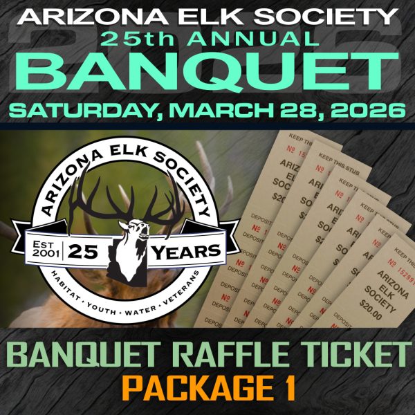 Mesa Banquet Raffle Tickets Package 1