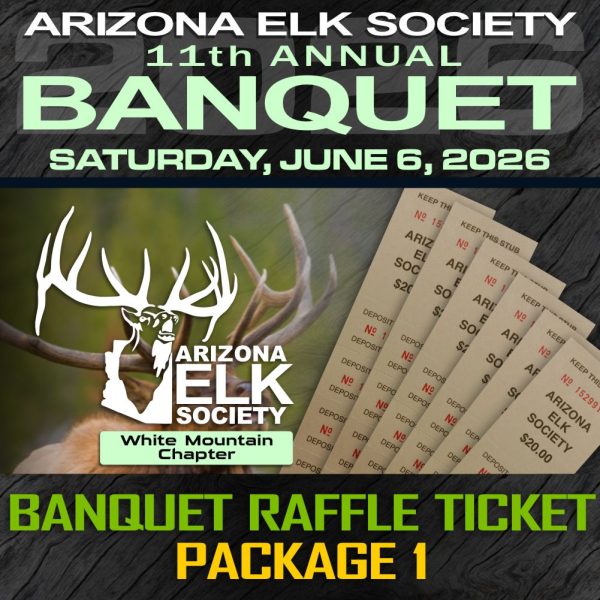 2026 Chapter Banquet Raffle Tickets Package 1
