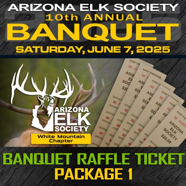 2025 Chapter Banquet Raffle Tickets Package 1