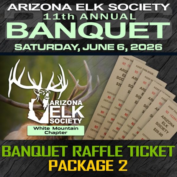 2026 Chapter Banquet Raffle Tickets Package 2