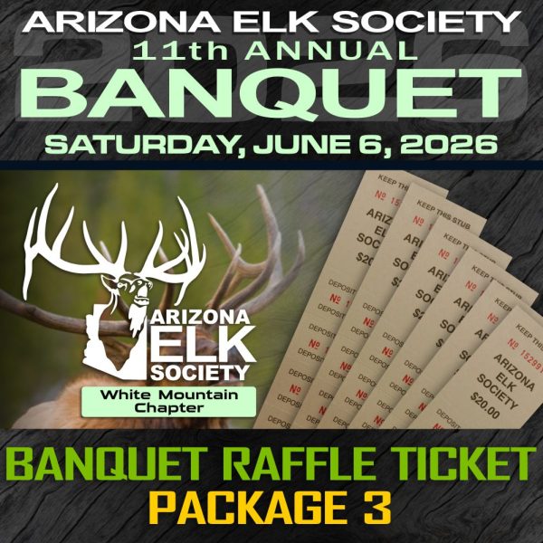 2026 Chapter Banquet Raffle Tickets Package 3