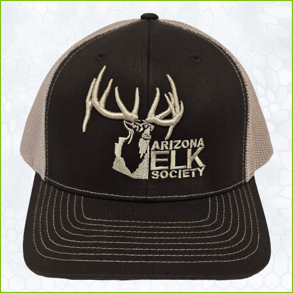 AES Brown Khaki Hat Tan Stitched