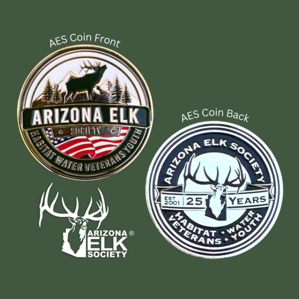 Arizona Elk Society Organization Coin